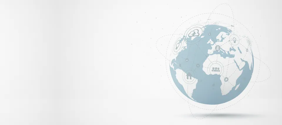 Globus symbolizujący globalne dostawy krzemianu sodu Ankit Silicate