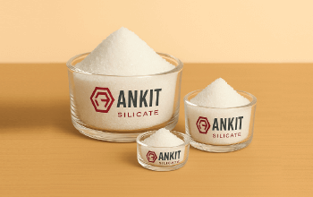 Sodium metasilicate anhydrous in Ankit Silicate glass bowls
